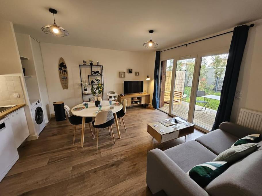 Les Cottages Jardin Elegant Et Ambiance Cosy Biscarrosse Exterior photo
